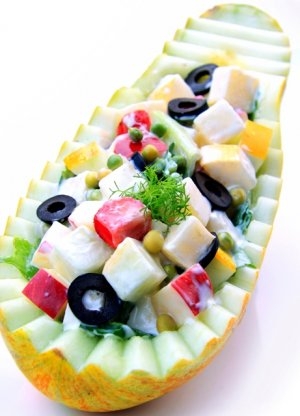 Món ăn: Salad dưa gang