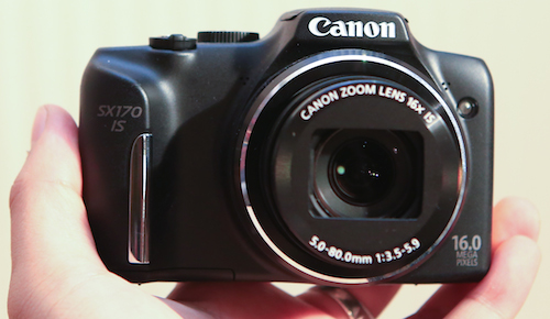 SX170IS máy ảnh siêu zoom giá rẻ. 