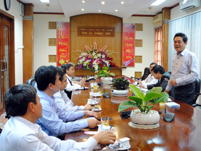 Gặp mặt cán bộ luân chuyển của tỉnh