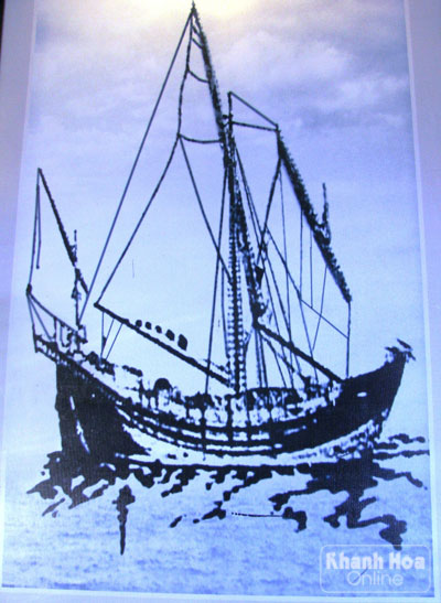 Thuyền của Hải đội Hoàng Sa thế kỷ XVII - XVIII.