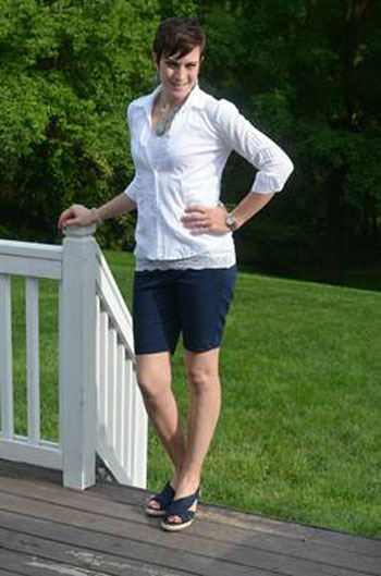 Điệu với quần short