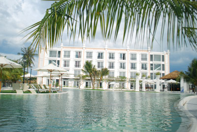 Khách sạn vừa được xây dựng trong Khu du lịch Champa Island Nha Trang.