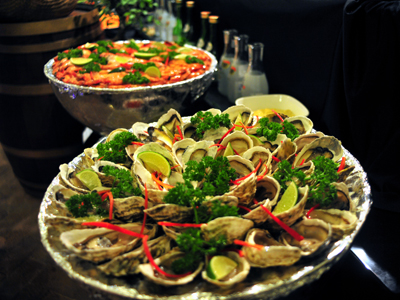 Những món ăn được chế biến từ các loài hải sản ở Nha Trang.