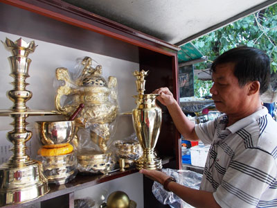 Sản phẩm được bình chọn của Hợp tác xã Đúc Phú Lộc