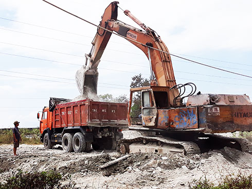 Trữ bụi đá gây ô nhiễm: Doanh nghiệp đã khắc phục