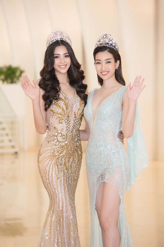 Cùng với Tiểu Vy, Hoa hậu Đỗ Mỹ Linh cũng là đại sứ cuộc thi