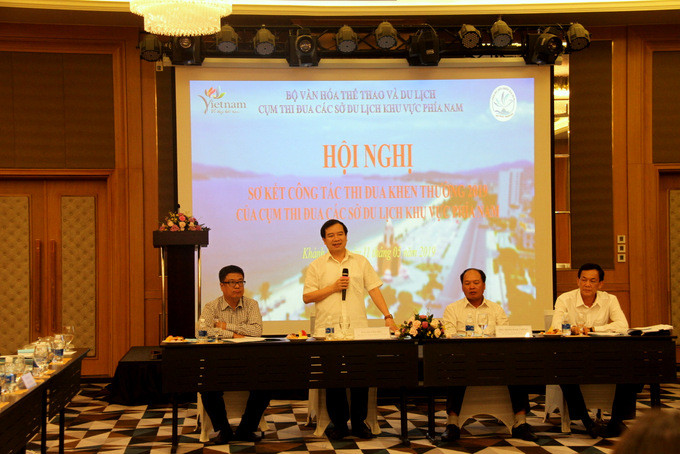 Ông Hà Văn Siêu phát biểu tại hội nghị