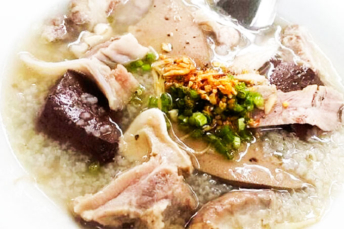 Cháo lòng cô Trúc