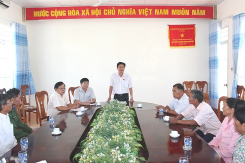 Ông Lữ Thanh Hải thăm hỏi, tri ân các đối tượng chính sách