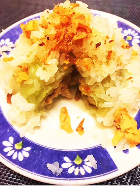 Xôi khúc dẻo thơm,