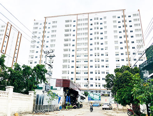 Dự án Nhà ở xã hội Bình Phú 2 đã hoàn thành đúng tiến độ.