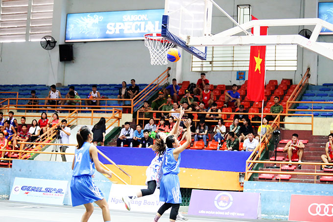 Thú vị giải bóng rổ U23 3x3 quốc gia