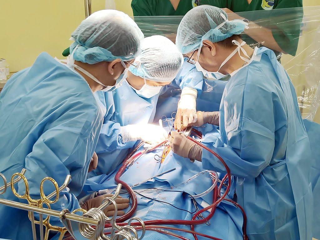 Phẫu thuật tim hở tại Bệnh viện Đa khoa tỉnh