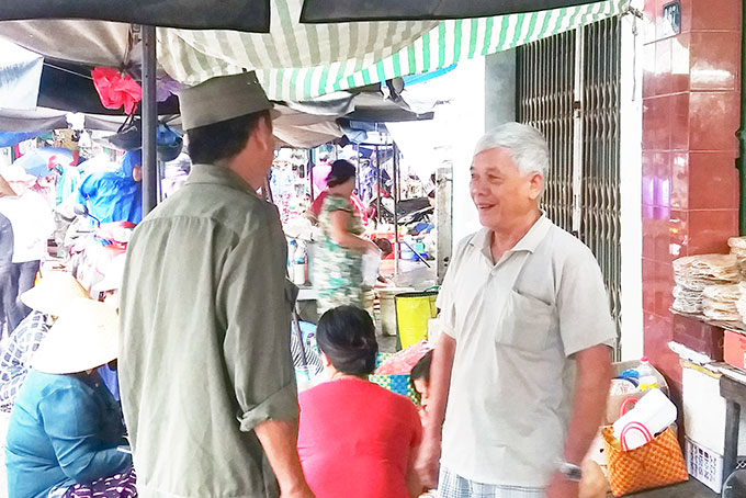 10 năm gắn bó với công tác bảo vệ dân phố