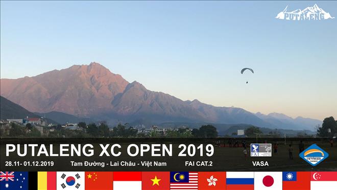 Putaleng XC Open 2019 - là giải dù lượn đường trường lần đầu tiên được tổ chức tại Việt Nam.
