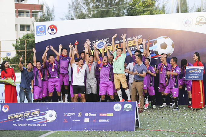 Thành Thành Travel trở thành nhà tân vô địch giải đấu.