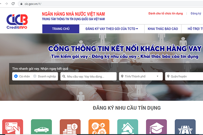 Kết nối cổng thông tin kết nối khách hàng vay