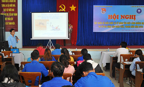 Tập huấn phòng chống bệnh sốt xuất huyết cho 274 đoàn viên, thanh niên