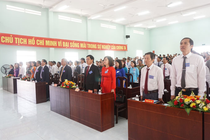 Đại hội Đảng bộ phường Ninh Giang lần thứ XVI