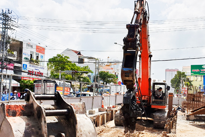 Ngừng thi công đào đường từ ngày 15-1