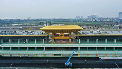 Khán đài đường đua công thức 1 Hà Nội mang tên địa danh nổi tiếng Việt Nam