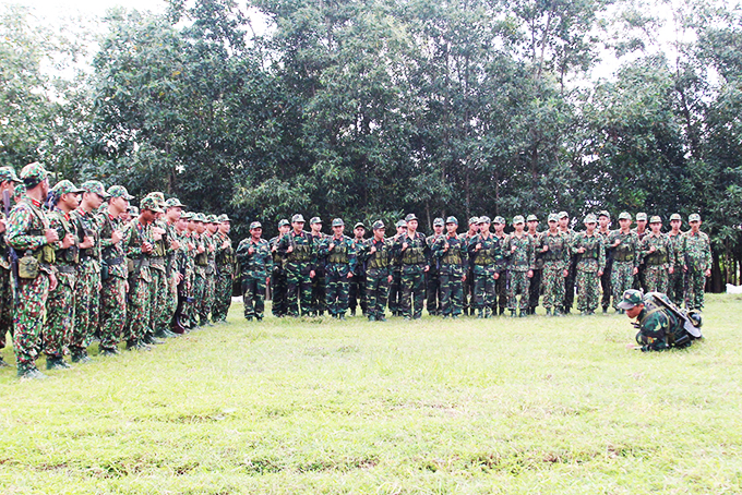 Sẵn sàng mùa huấn luyện chiến sĩ mới