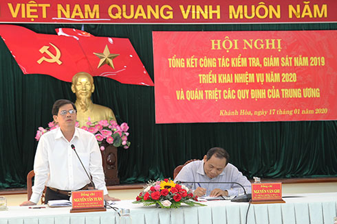 Tăng cường công tác kiểm tra, giám sát