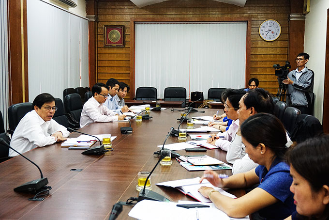 Thường trực Tỉnh ủy Khánh Hòa làm việc với Ban Tuyên giáo Tỉnh ủy