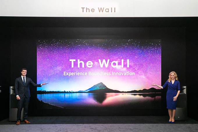 TV The Wall 292 inch
