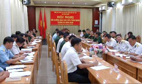 Hội nghị trực tuyến bồi dưỡng báo cáo viên toàn quân tháng 2-2020