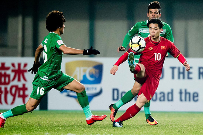 Việt Nam từng đánh bại Iraq tại giải U23 châu Á năm 2018.