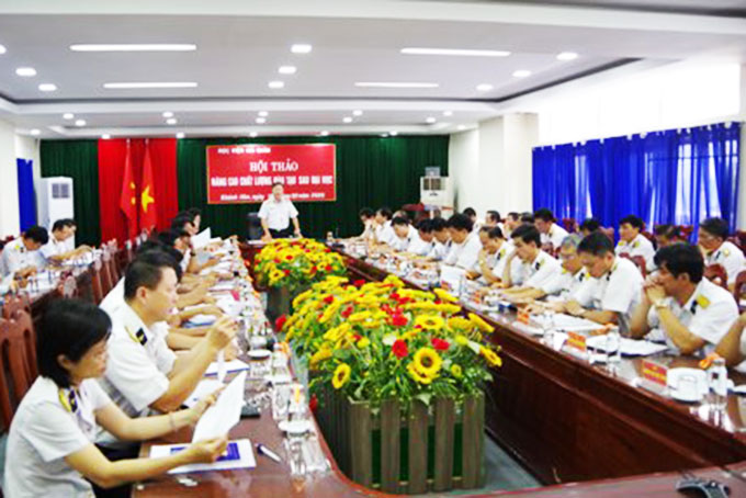 Học viện Hải quân tổ chức hội thảo nâng cao chất lượng đào tạo sau đại học
