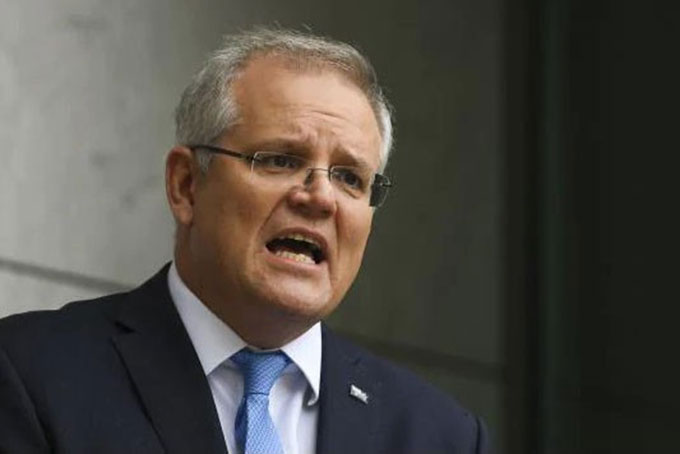 Thủ tướng Australia Scott Morrison đang chịu sức ép về yêu cầu cần quan tâm tới người nước ngoài trong đại dịch Covid-19.