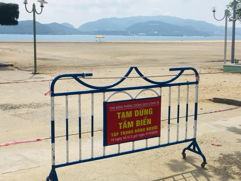  UBND tỉnh Khánh Hòa yêu cầu các địa phương tiếp tục tạm dừng hoạt động tắm biển
