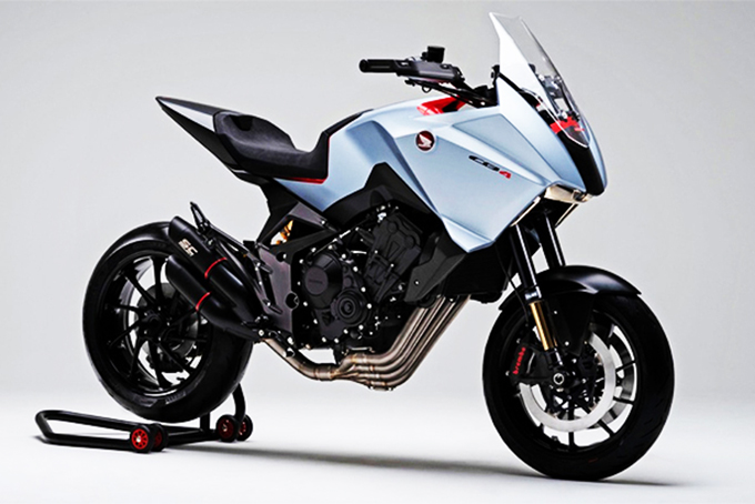 Bản Concept của Honda CB4X giới thiệu tại EICMA 2019.