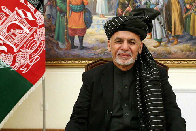 Tổng thống Ghani. Ảnh: Reuters.