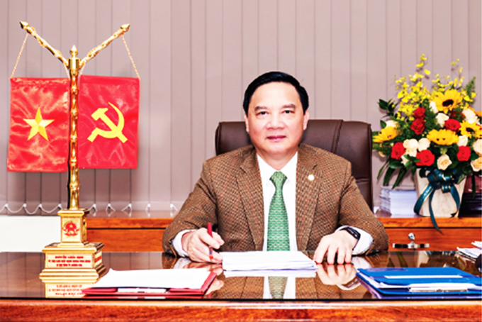 Ông Nguyễn Khắc Định - Ủy viên Trung ương Đảng, Bí thư Tỉnh ủy.
