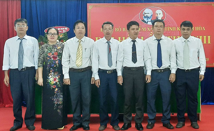 Ban Chấp hành Đảng bộ BHXH tỉnh Khánh Hòa nhiệm kỳ 2020-2025 ra mắt đại hội