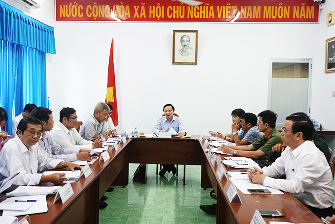 Ông Nguyễn Khắc Định ghi nhận và chỉ đạo giải quyết phản ánh của nhà báo Nguyễn Xuân Đương.