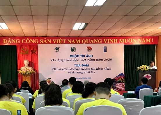 Lễ phát động Cuộc thi ảnh về Đa dạng sinh học Việt Nam năm 2020. (Ảnh: Bích Hà/Vietnam+)