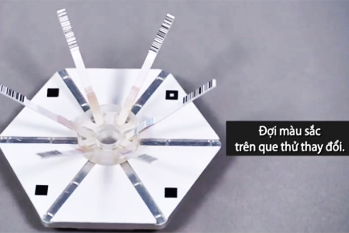 Que thử phát hiện dư lượng thuốc trừ sâu trong 5 phút