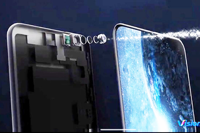 Camera selfie dưới màn hình đầu tiên được sản xuất hàng loạt