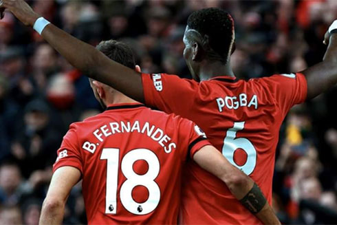 Bộ đôi Bruno Fernandes và Paul Pogba đang giúp cho Manchester United có một tuyến giữa rất mạnh.