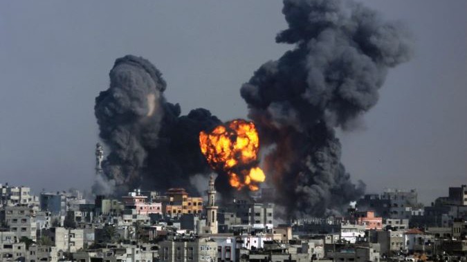 Israel không kích dải Gaza nhằm đáp trả các vụ tấn công tên lửa. Ảnh minh họa: Israel Hayom