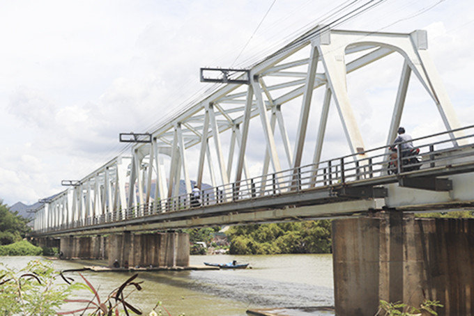 Khu vực dự kiến thực hiện dự án Đập ngăn mặn trên sông Cái, TP. Nha Trang.