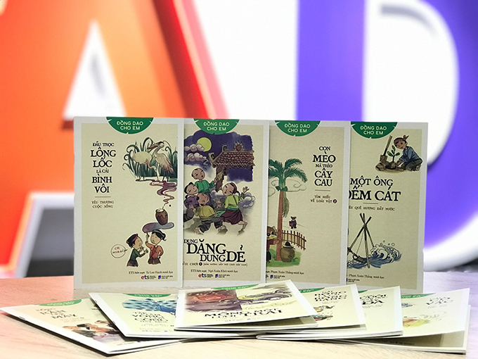 Bộ sách 10 cuốn về đồng dao cho độc giả nhí
