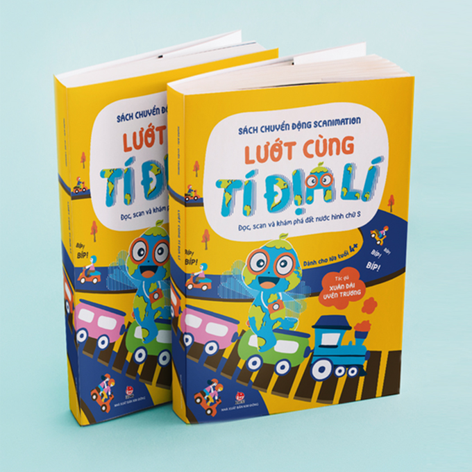 Hai ấn phẩm khoa học địa lí đặc sắc dành cho độc giả nhí