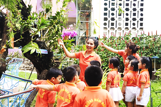 Xây dựng trường mầm non lấy trẻ làm trung tâm