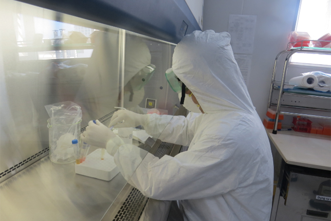 Viện Pasteur Nha Trang tiếp tục nhận xét nghiệm các mẫu bệnh phẩm Covid-19