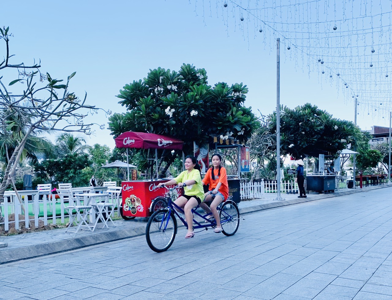 Không gian xanh ở Champa Island